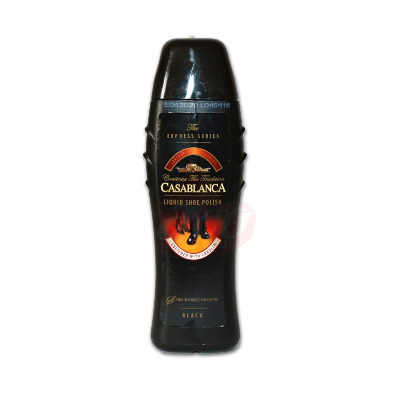 Crema lichida pentru pantofi neagra Casablanca 75 ml