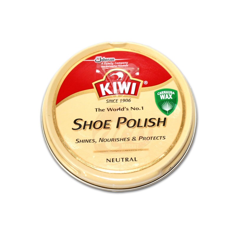Crema solida pentru pantofi incolora Kiwi 50 ml