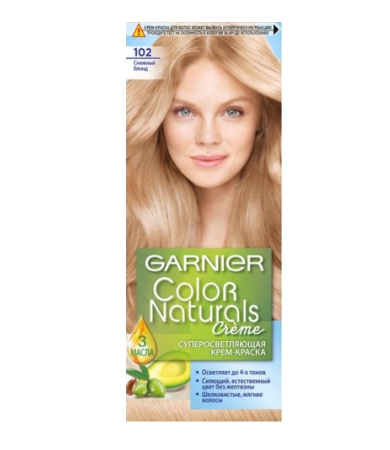 Vopsea par Garnier Color Naturals 102 Blond Glacial Irizat